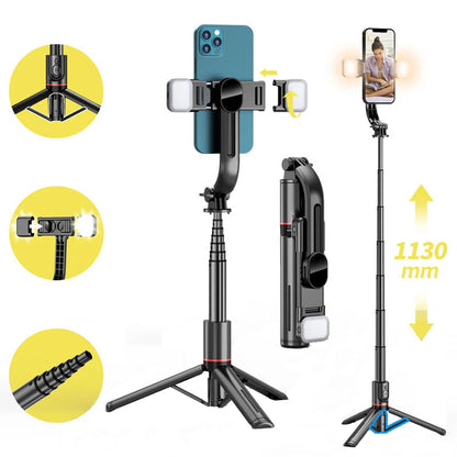 Extended Foldable Wireless Bluetooth Selfie Stick Tripod