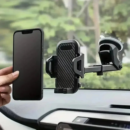 360° Rotatable Stable Car Phone Bracket Universal Windshield Suction Cup