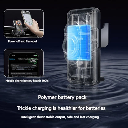 2025 New F18 Car Wireless Charger Holder