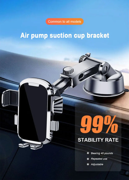SEAMETAL Dashboard Phone Holder for Car Stable Suction Cup
