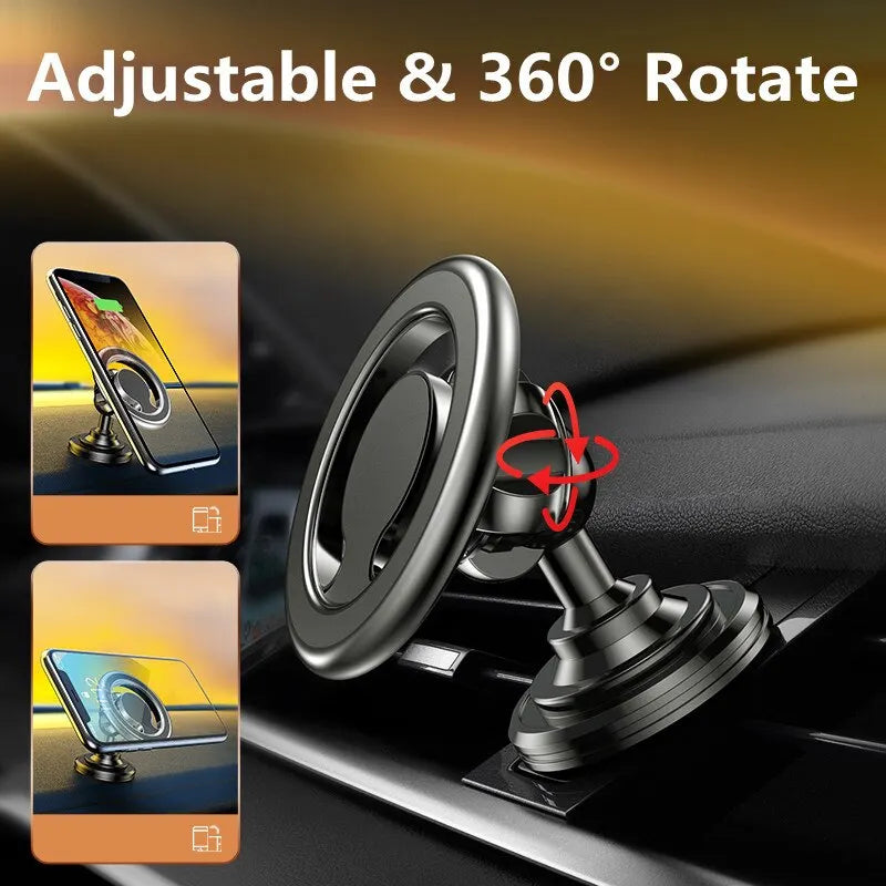 Magnetic Car Phone Holder Stand for Macsafe Support in Car