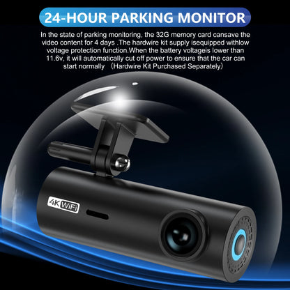 Car Dvr Dashcam 4K Dash Cam For Cars Drive Video Recorder