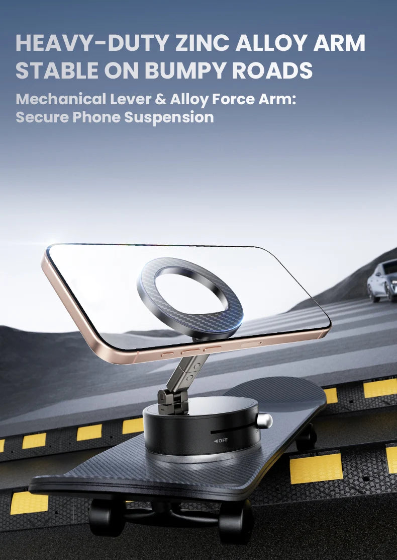 A7 Plus Vacuum Portable Magnetic Phone Car Holder