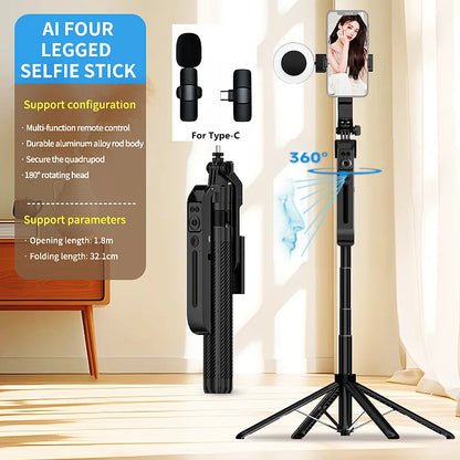 COOL DIER C12 New Selfie Stick Gimbal Stabilizer