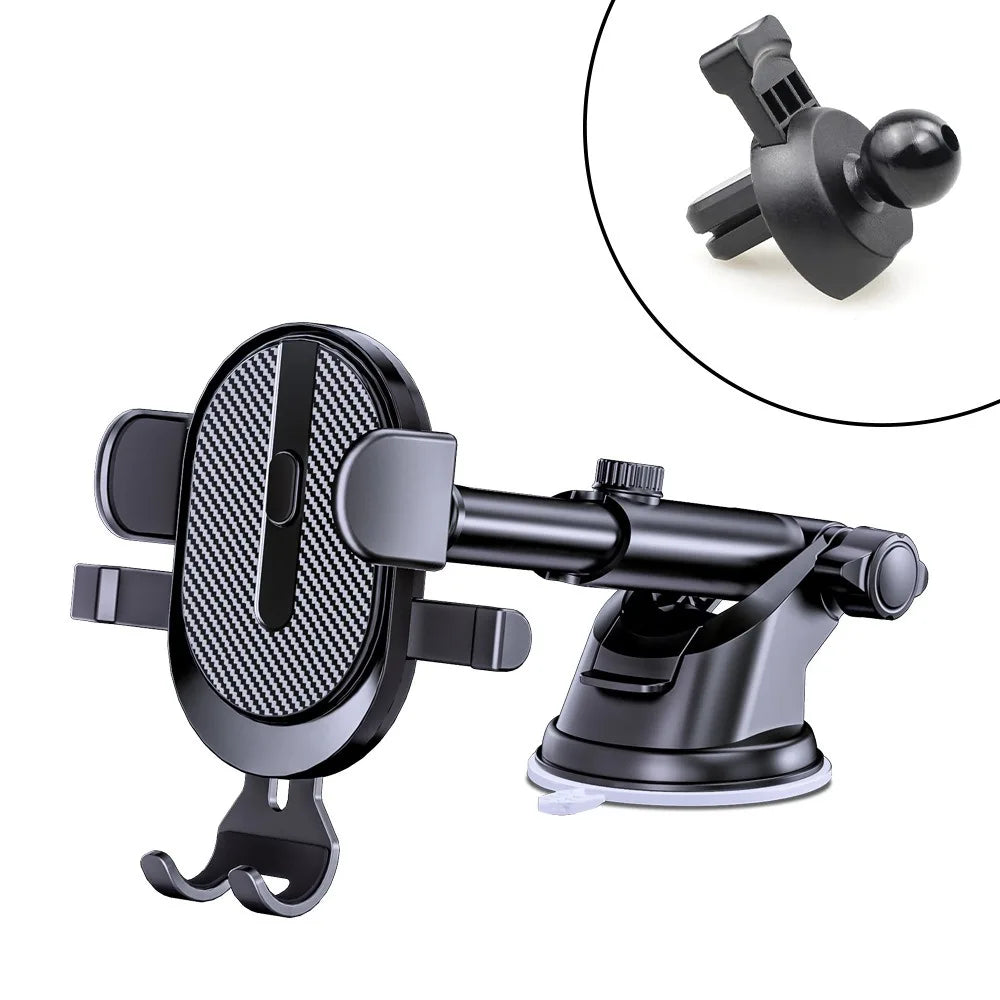 Universal Dashboard Car Phone Holder Multi-Functional 360 Rotating