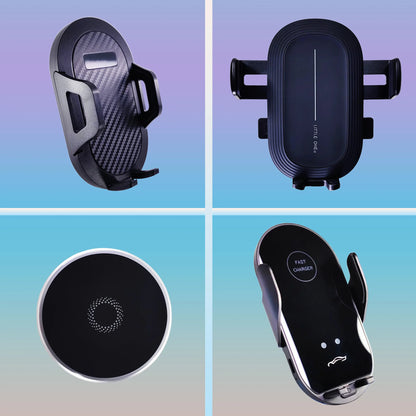 Car Phone Holder Wireless Charging Magnetic Phone Holder Car