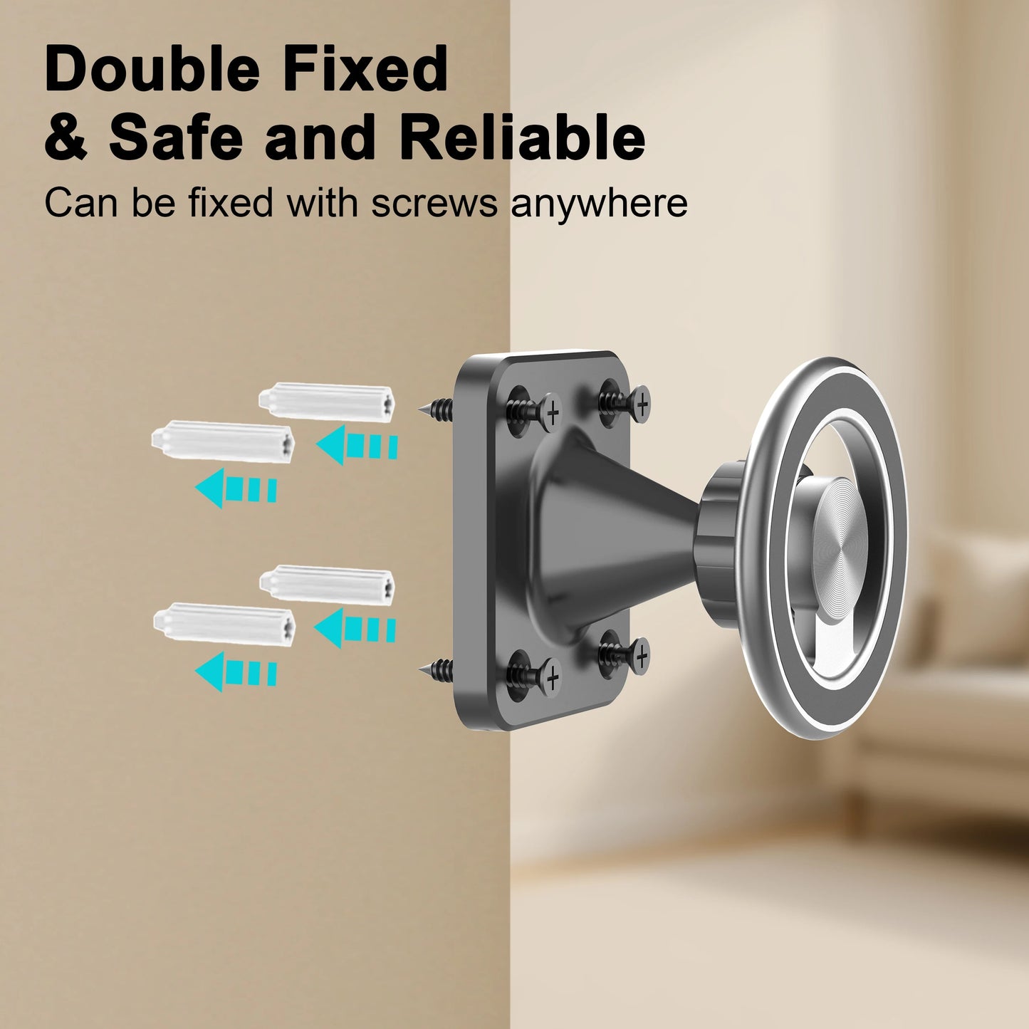 Magnetic Wall Mount Phone Holder