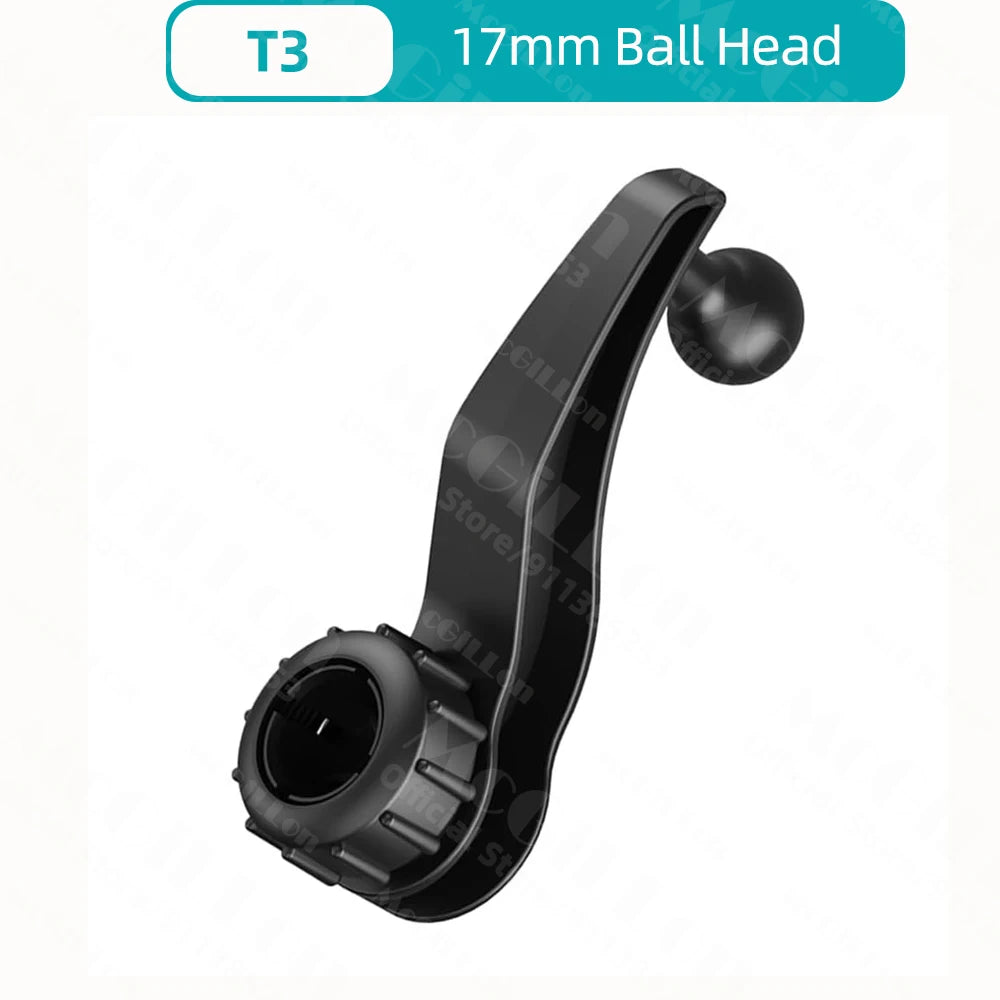 17mm Ball Joint Extension Arm Adapter for Car Air Outlets Phone Stand
