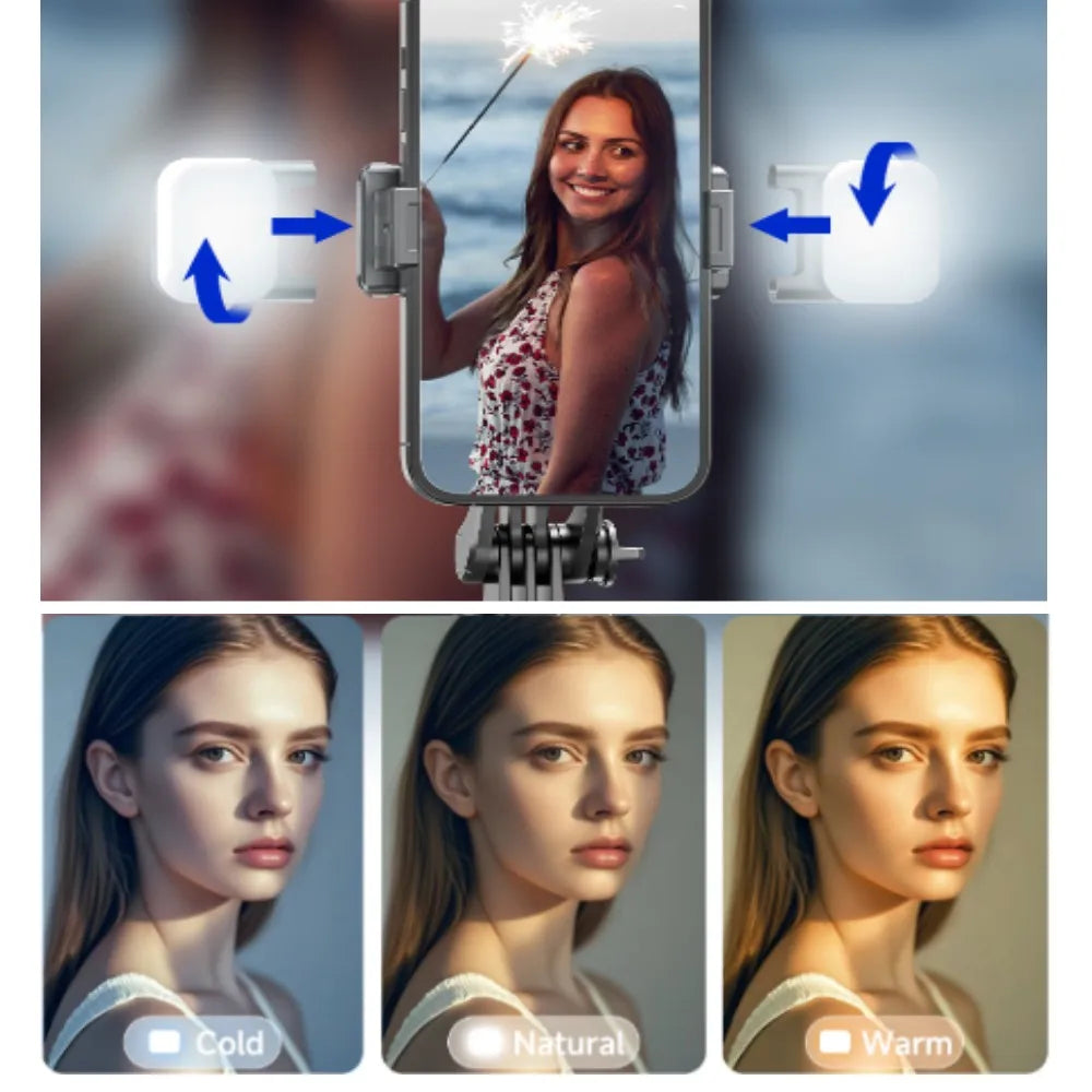 MEUYAG Monopod Remote Shutter Bluetooth Selfie Stick