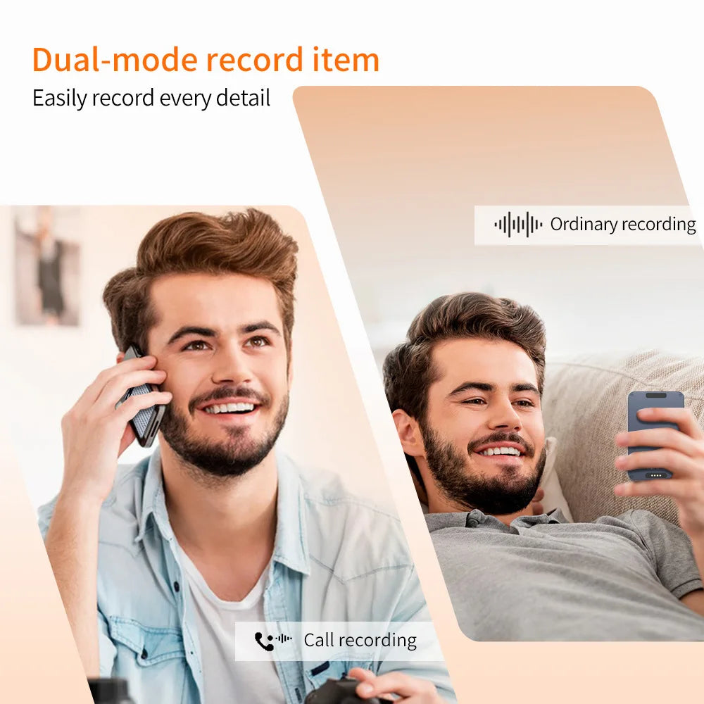 Ultra-thin AI Dual Mode Recorder Chatgpt AI Card Recorder