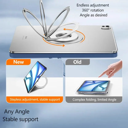 New Powerful Magnetic Tablet Holder Ring Grips Adjustable 360