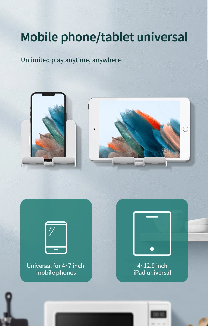 Wall-mounted Phone Stand  Lazy Person's Phone Stand