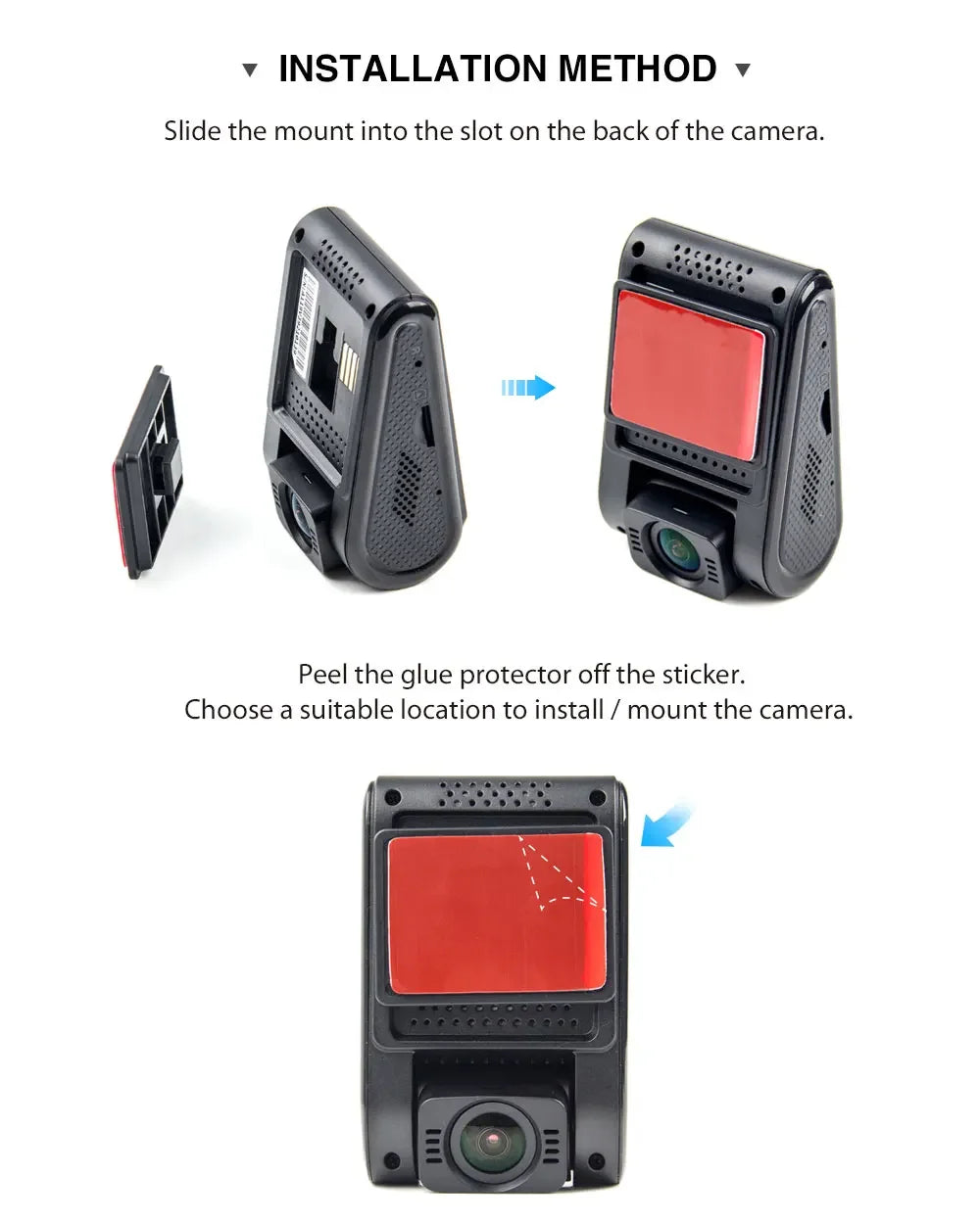 VIOFO A119 V3 2K Car Parking Mode G-Sensor Rota Lens
