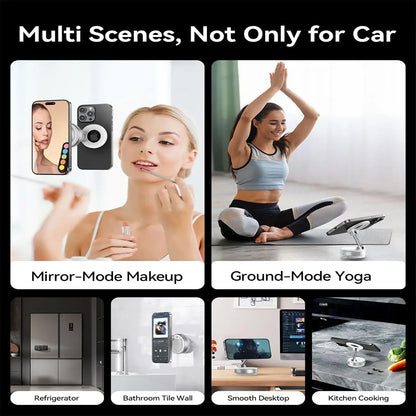 360° Foldable Vacuum Magnetic Phone Holder