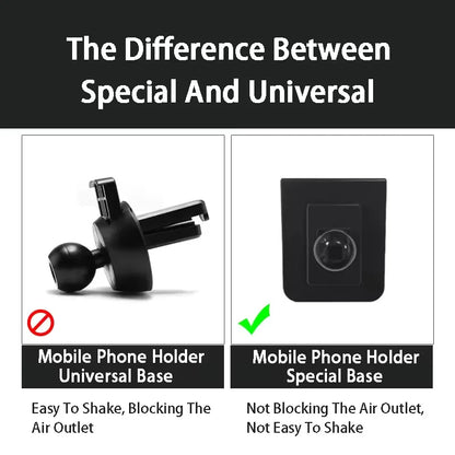 For Skoda Interior Phone Holder Stand Base Mount Bracket