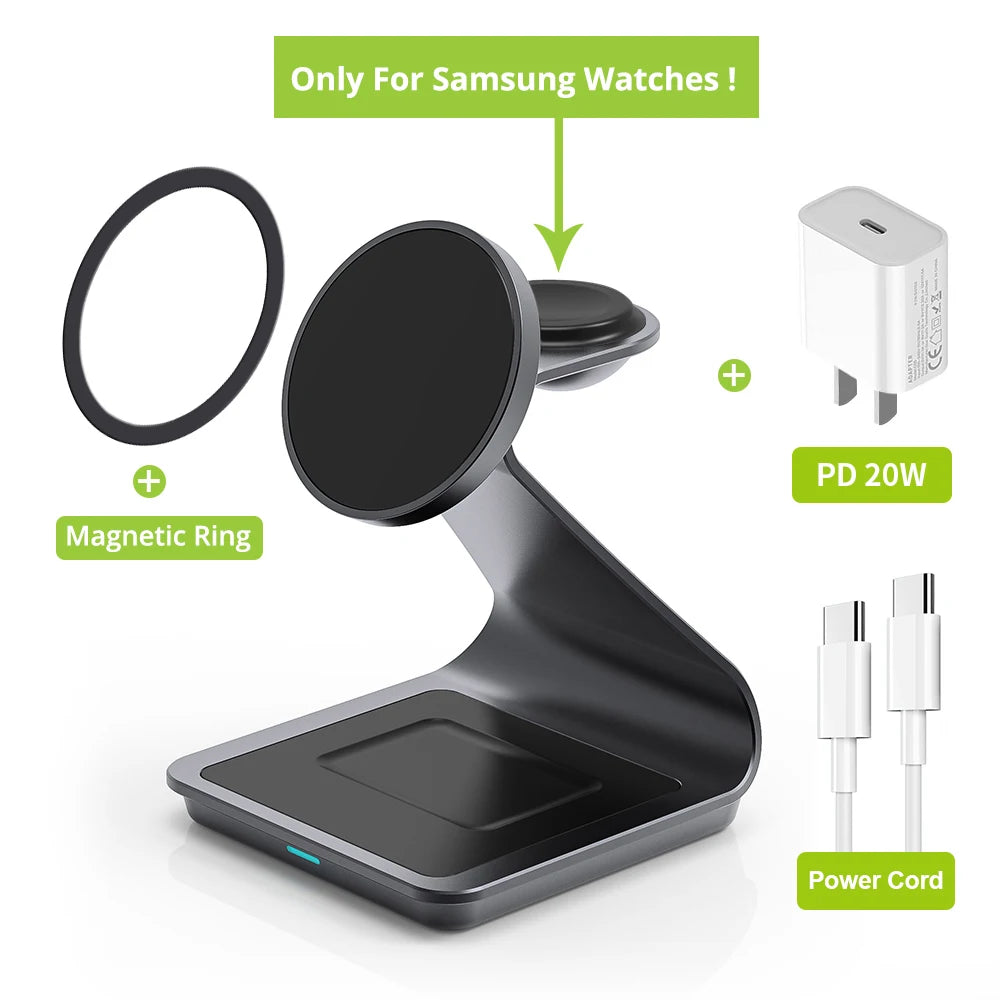 Bonola Magnetic 3 in 1 Wireless Charger Station