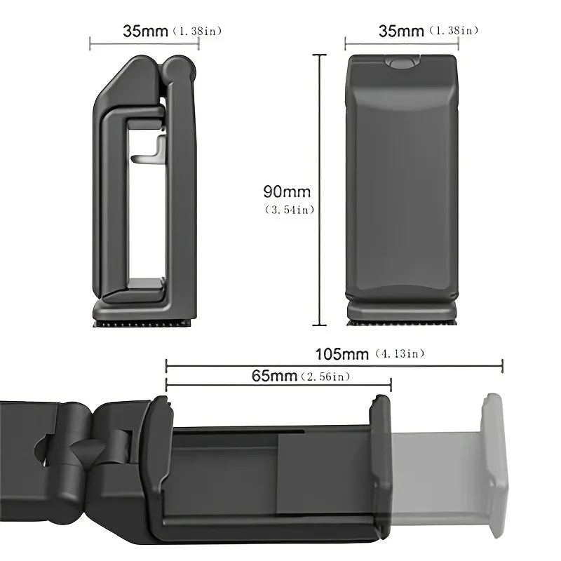 STTKGZD Airplane Phone Holder Portable Foldable Desktop Bracket