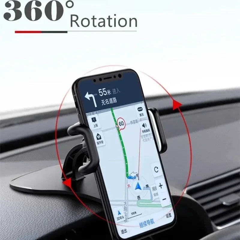 Car Dashboard Spring Chuck Phone Holder