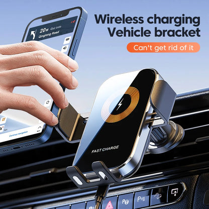 Universal Car Wireless Charger Auto Car Mount Phone Holder