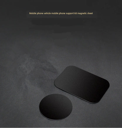 Matte black magnetic sheet adhesive metal plate for car