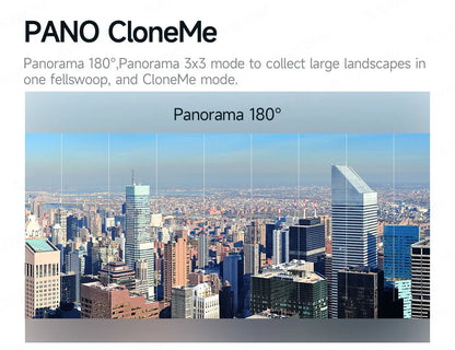 Foldable 3-Axis Phone Gimbal Stabilizer with Telescopic Rod