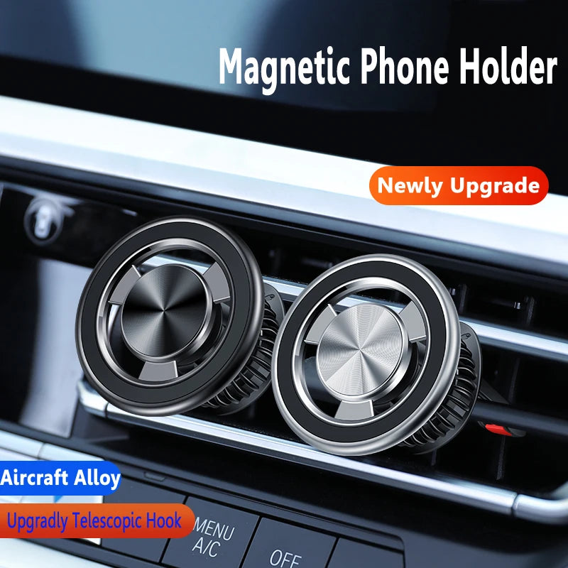 Magnetic Phone Holder Compatible With MagSafe Car Mount