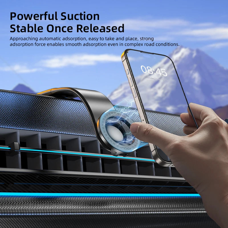 VYVYLABS 15W Magnetic Wireless Charging Phone Holder Charger