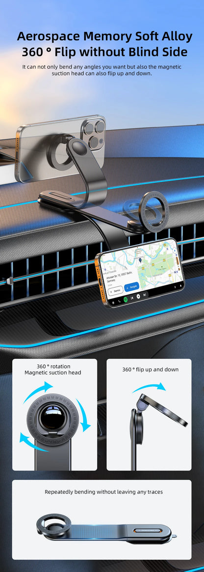 VYVYLABS 15W Magnetic Wireless Charging Phone Holder Charger