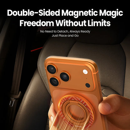 Phone Ring Stand for Double-Sided Magnetic Aluminum Alloy