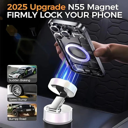 Ultra Magnetic Phone Holder Foldable Car Phone Mount Dashboard