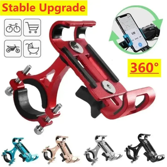 Universal Metal Motorcycle Bike Phone Holder Aluminum Alloy
