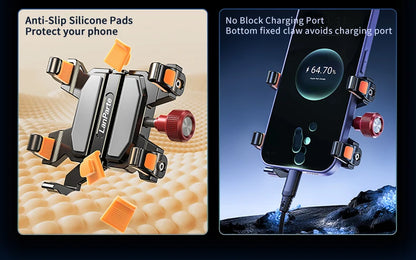 Five Claw Metal Vacuum Adsorption Car Phone Holder Bracket