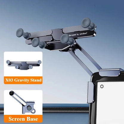 Hipacool Metal Car Screen Phone Holder Bracket Adjustable Magnetic Stand
