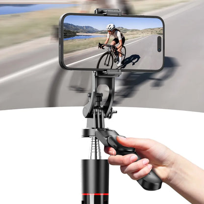 Selfie Stick Tripod with 1708mm Long Monopod Fill Light