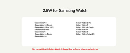 703S Wireless Charger Charging Station for Galaxy Watch