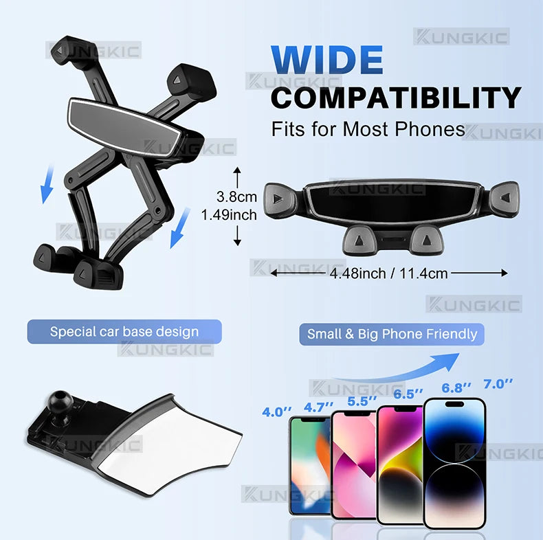 For Mini Cooper GPS Gravity Phone Holder Bracket Mount