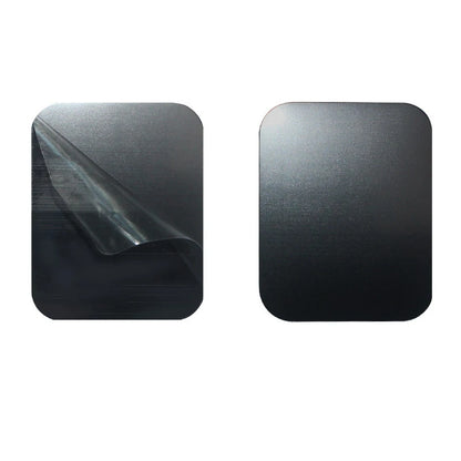 Matte black magnetic sheet adhesive metal plate for car