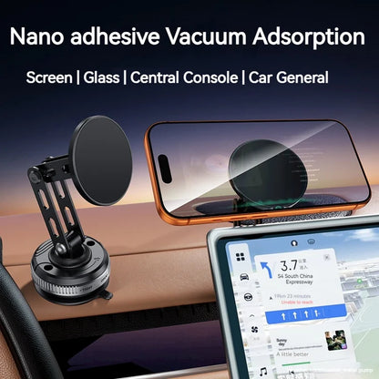Universal Vacuum Suction Cup Magnetic Car Phone Holder