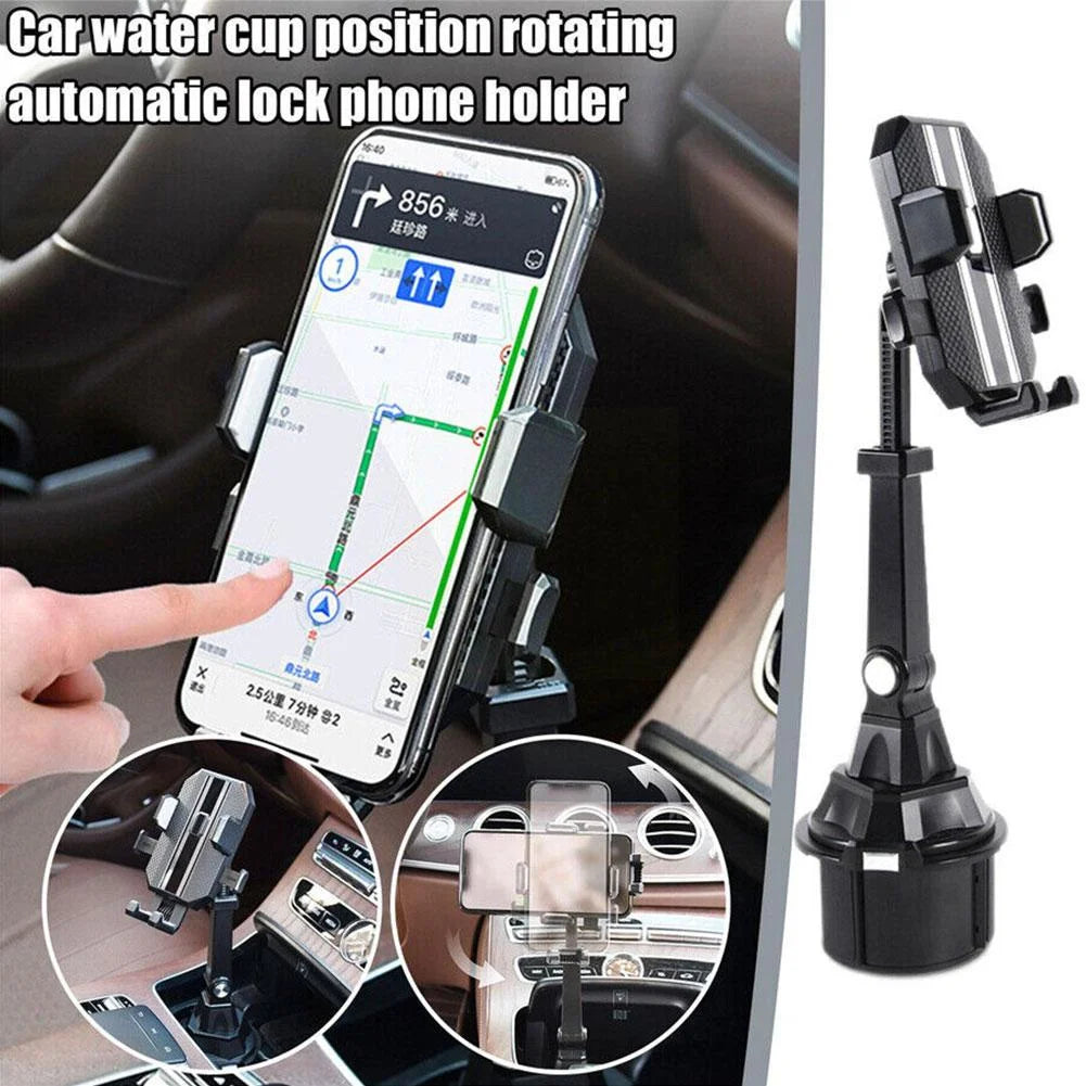 Adjustable Car Cup Holder Cellphone Mount Stand Universal
