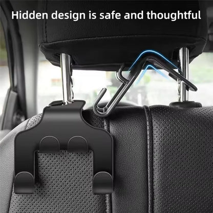 Car Back Seat Hook Hanging Storage Mobile Phone Holder
