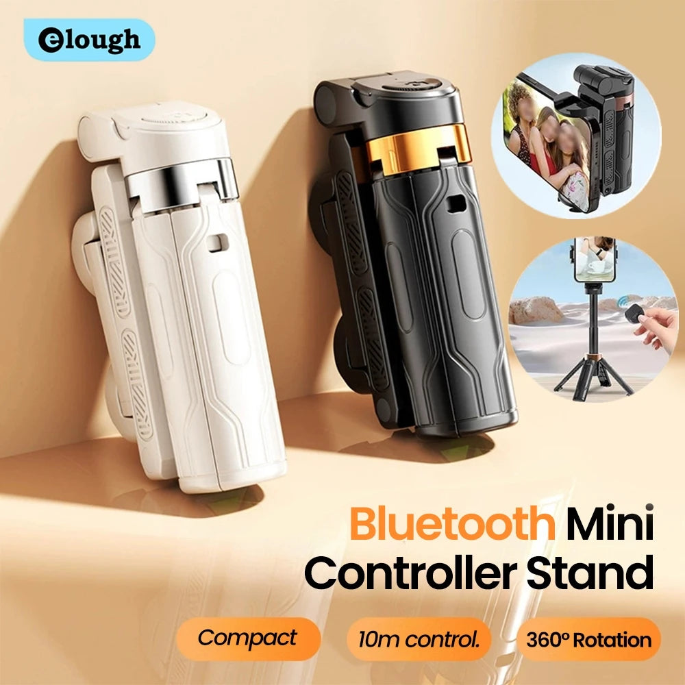 Elough Selfie Stick Tripod Phone Stand Shooting Aid Wireless