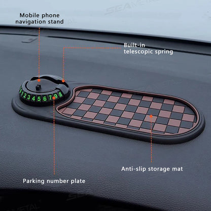 SEAMETAL Car Dashboard Phone Holder Hidden Plate
