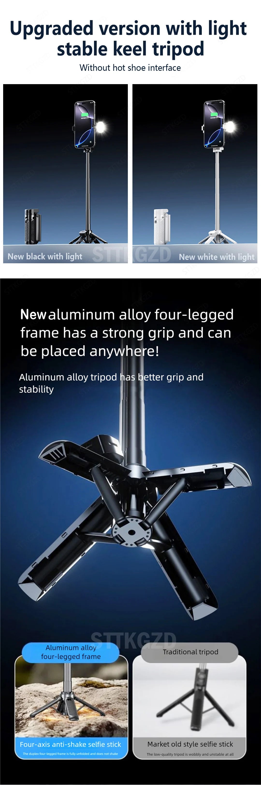 Super Mini Selfie Stick Portable Phone Holder Shooting