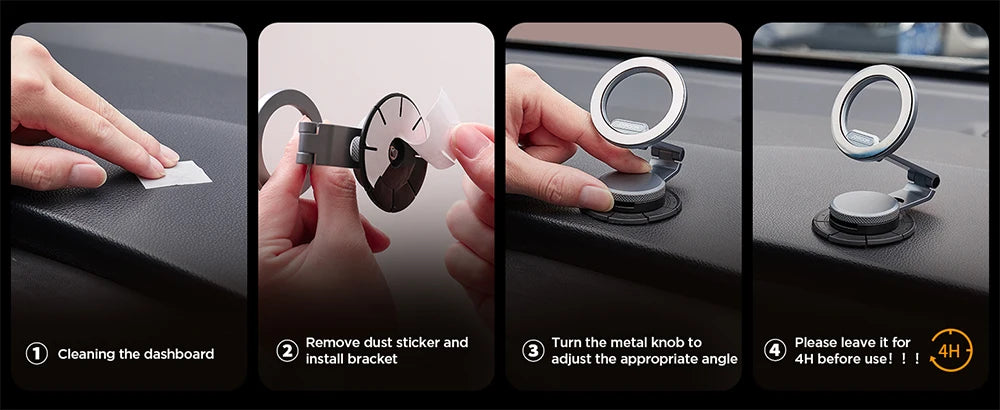 Joyroom 2PCS Magnetic Car Phone Holder Foldable