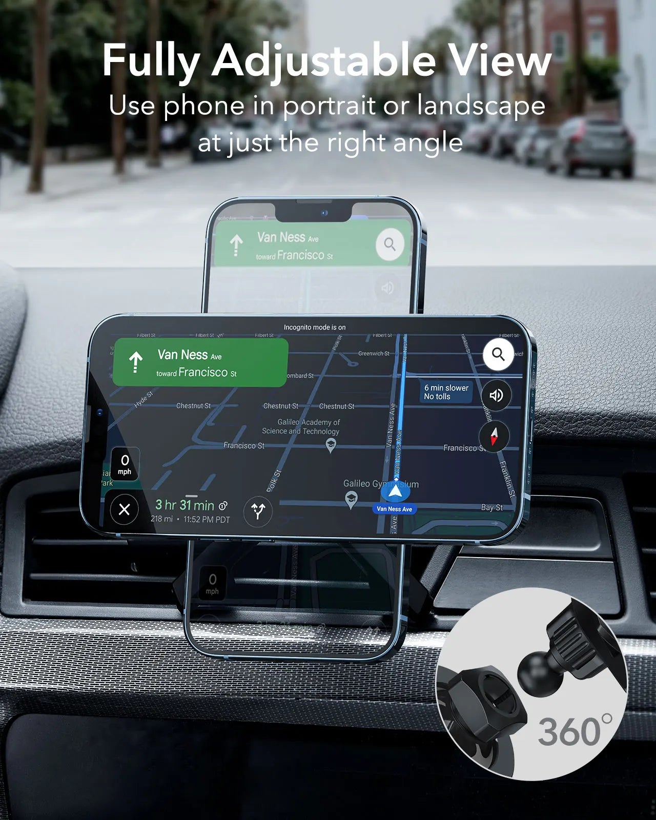 ESR Magnetic Car Phone Mount Car Air Vent Stand