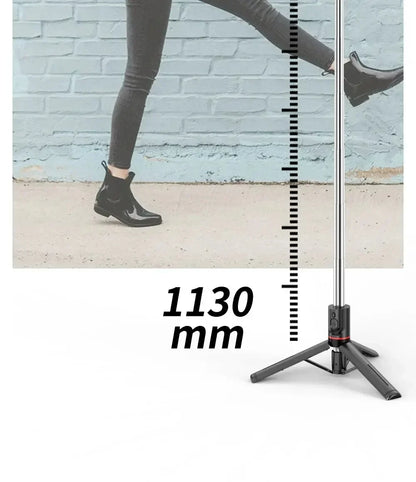 Wireless Selfie Stick for Smartphone 44 Inch Tripod