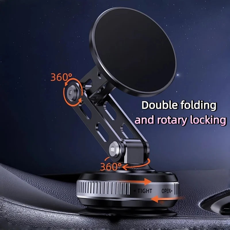 Universal Vacuum Suction Cup Magnetic Car Phone Holder
