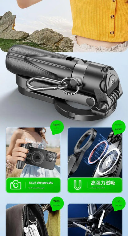 Upgraded Multi-Function Foldable Magnetic Phone Holder