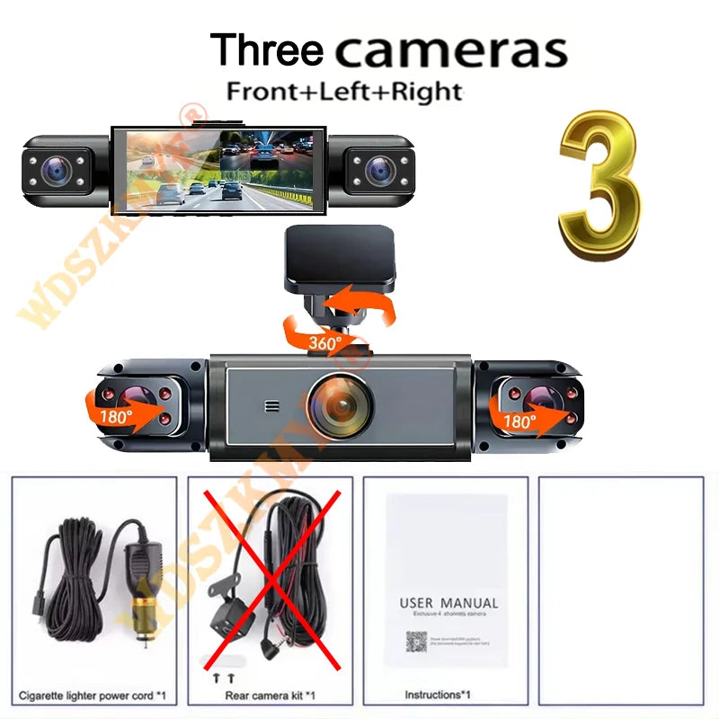 360° Car DVR 1080P Video Recorder Dash Cam for Car
