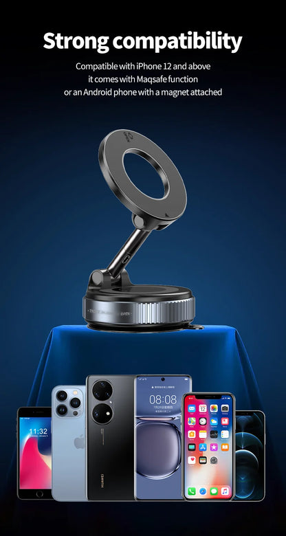 Folding Strong Magnet Magnetic Phone Holder 360° Rotation